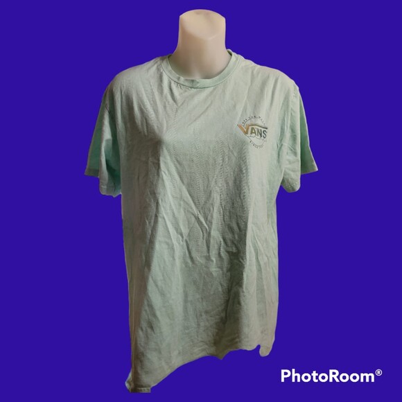 Vans Green T-Shirt Men's‎ Size M (J97) - Picture 1 of 2